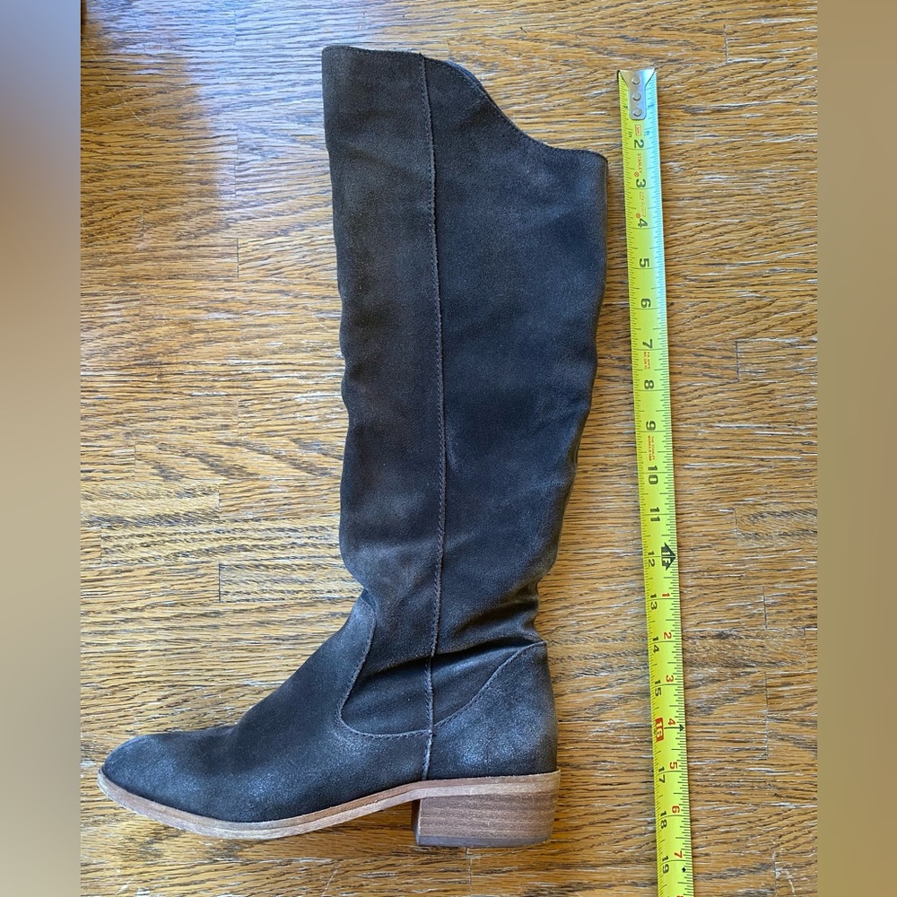 STEVEN by Steve Madden Elodie Tall Suede Boots 7.5